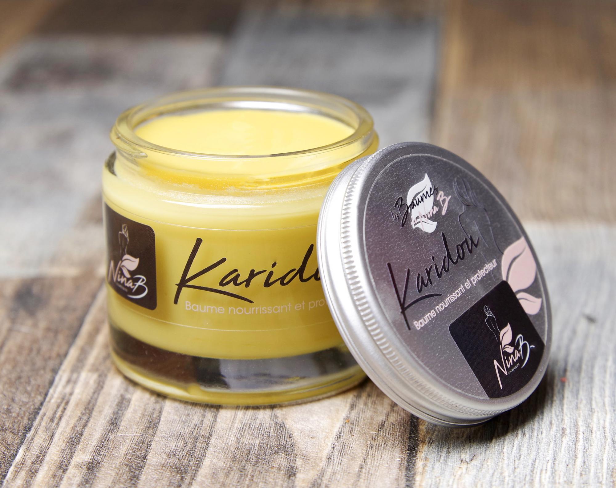 Karidou, Shea & Ylang-Ylang Balm - Natural, organic cosmetic product, certified ECOCERT COSMOS ORGANIC